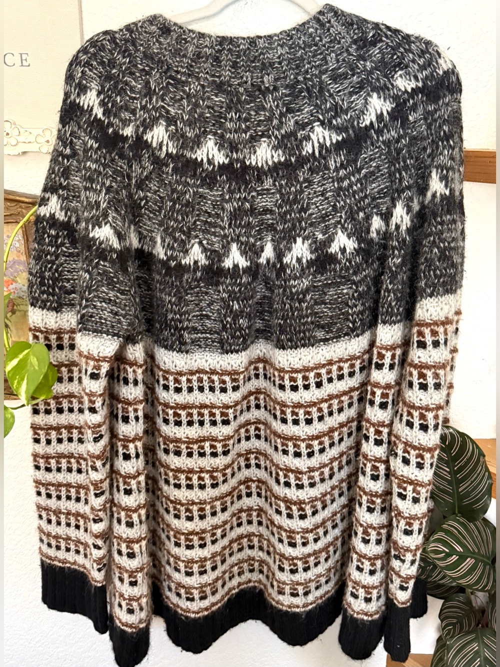 Rachel Comey Bernardo Alpaca Blend Sweater Oversized Long Knit Size Medium - Picture 7 of 8